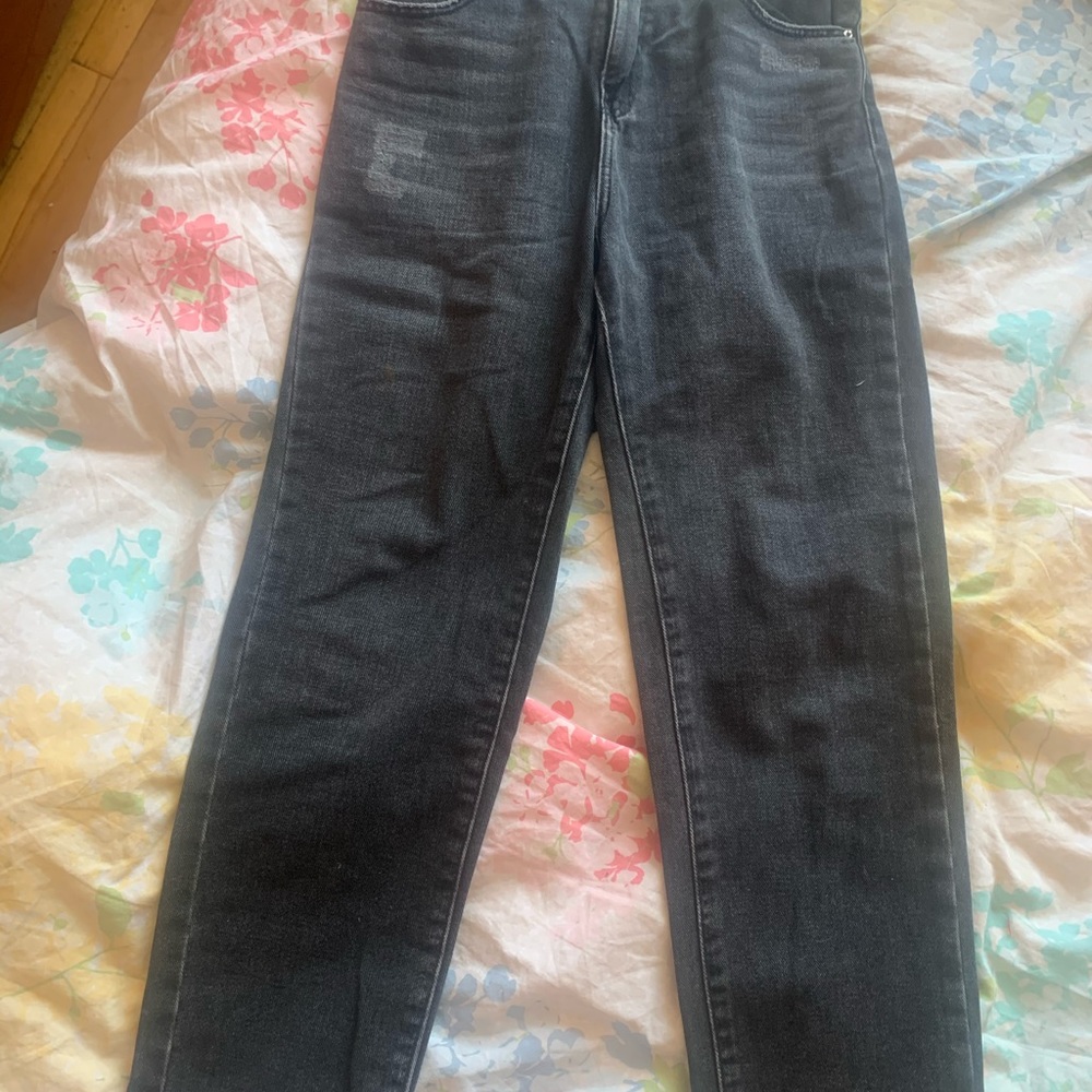 Zara black girls' jeans ss 12-13 New without tags